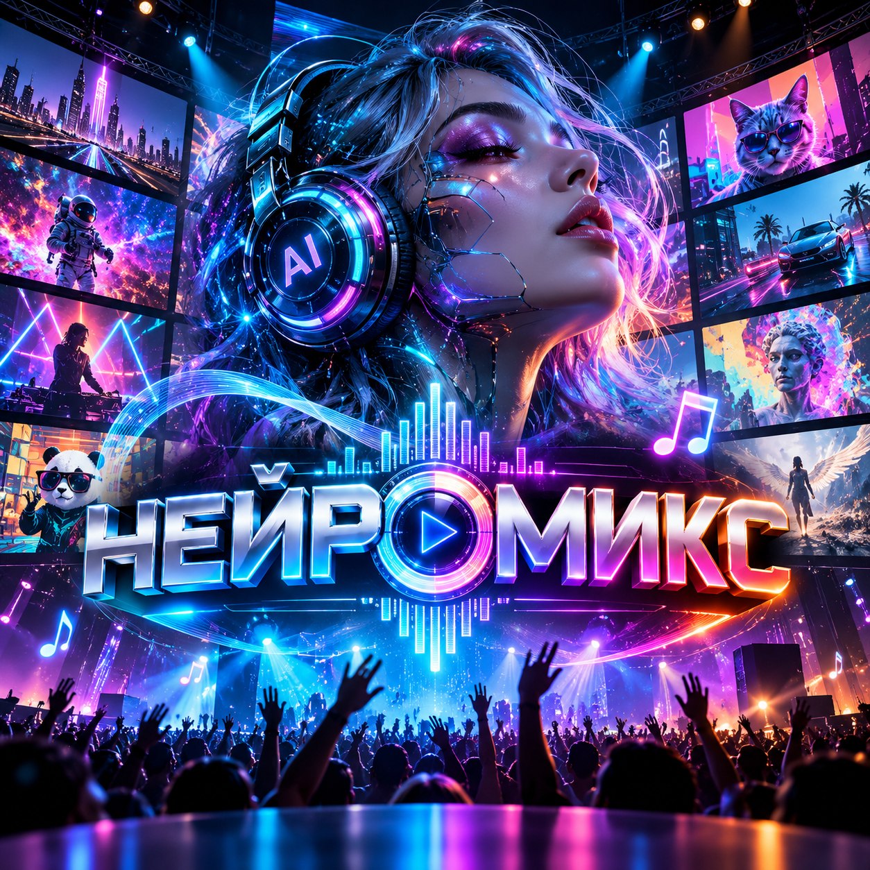 🎵🤖 НОВИНКА В FILINTV — «НЕЙРОМИКС»! 🚀